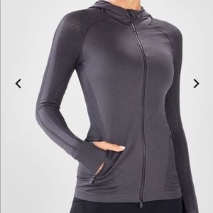 Fabletics seamless hooded jacket
